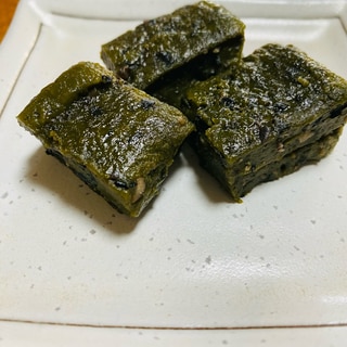 ⭐️レンジで簡単♬プルプル抹茶と黒豆のういろう⭐️